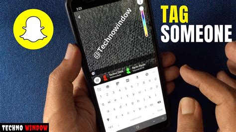 how to tag someone on snap story|snapchat story tag.